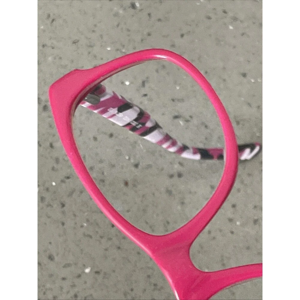 Disney Eyeglasses Frames ONLY 3E 2003 1432 46-16-130 Pink/Multi Full Rim Square